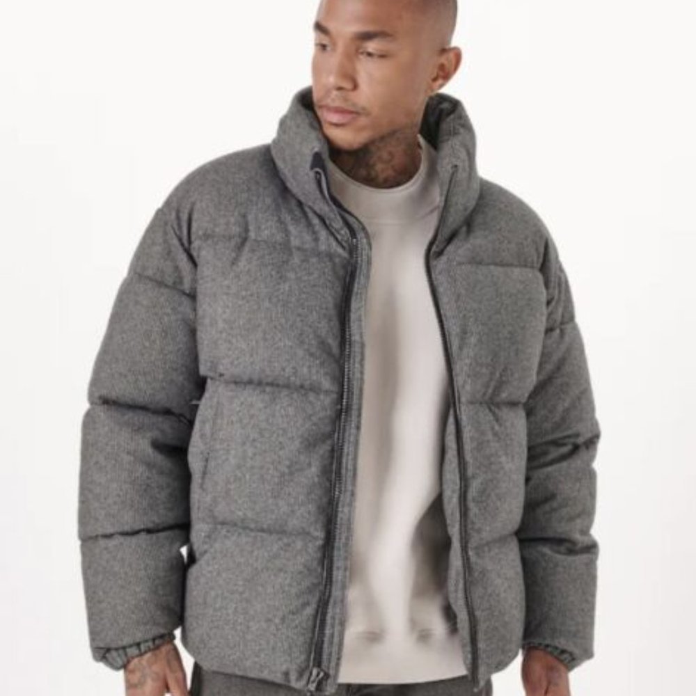 NWT Abercrombie Men's Relaxed Heavyweight Puffer